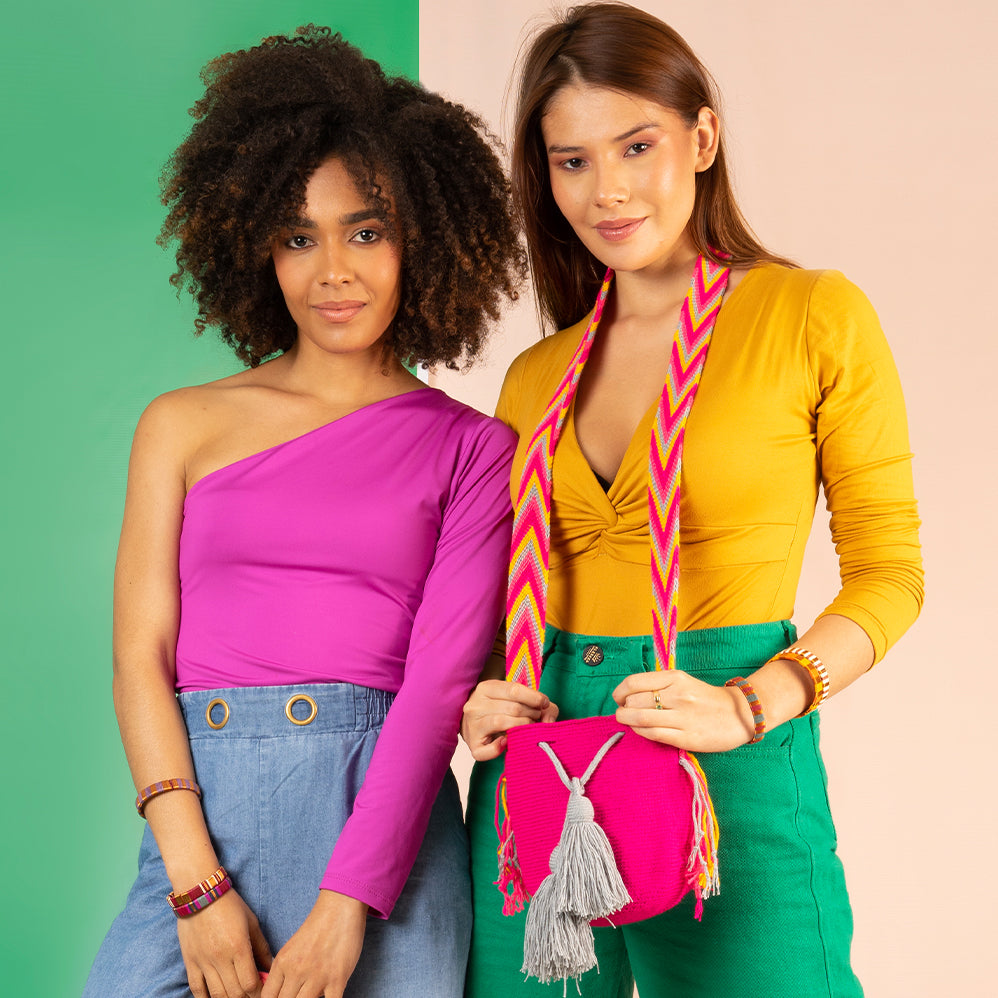 Bougainvillea Wayuú Crossbody