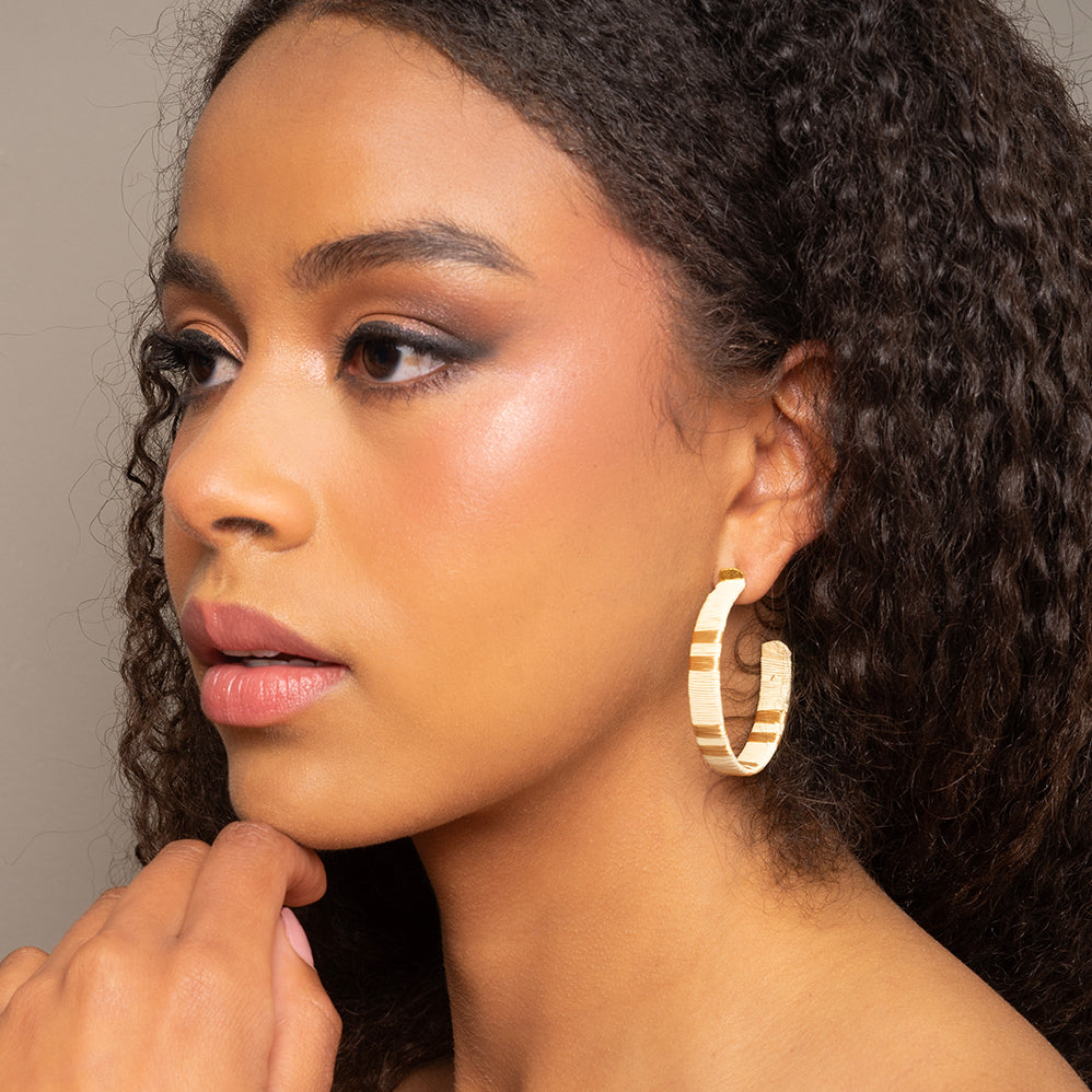 Ivory Gold Metal