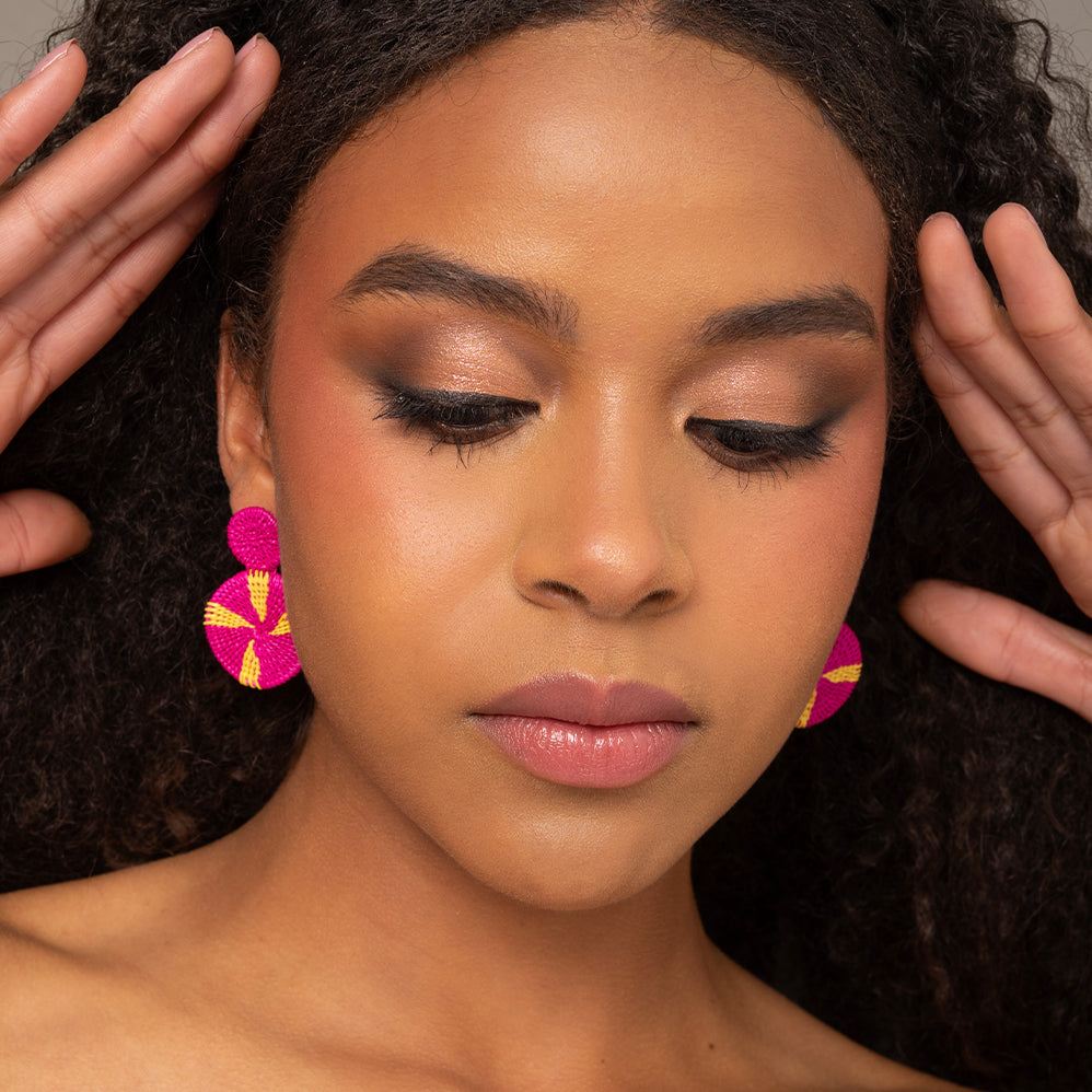 Fuchsia and Yellow