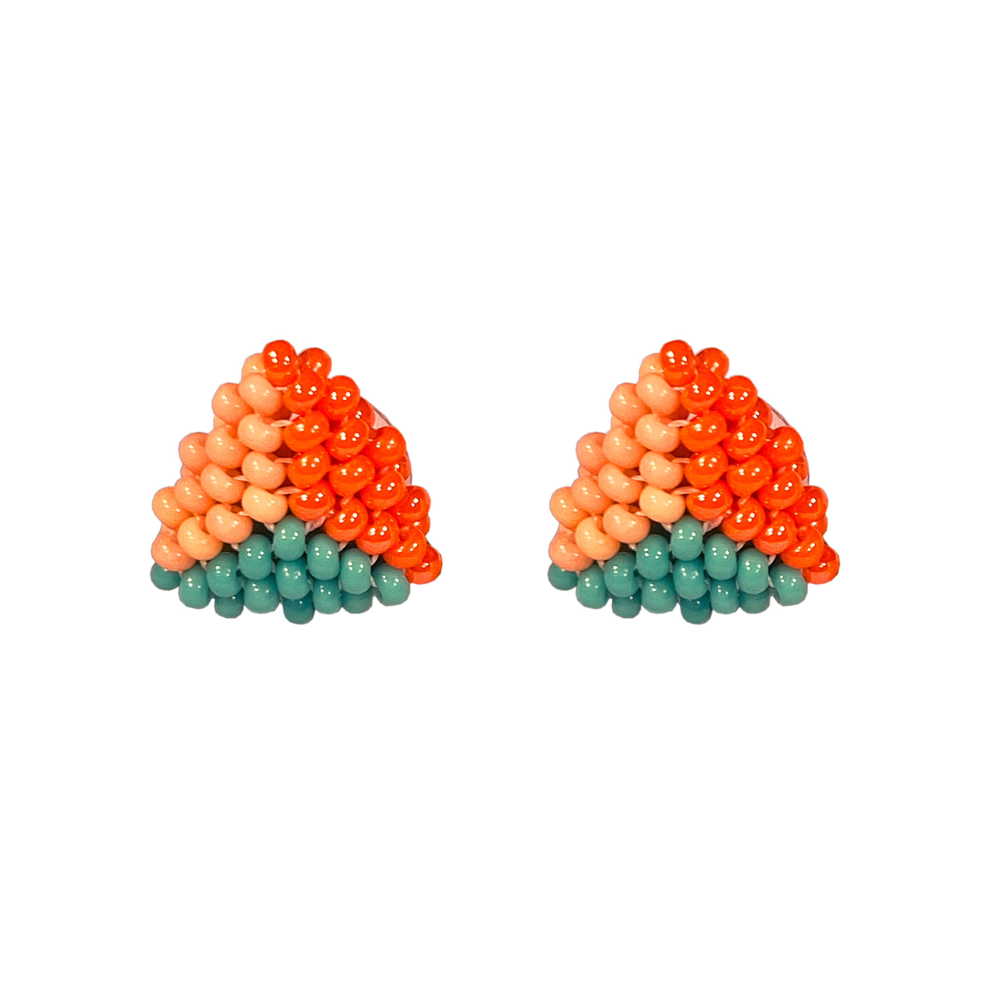 Peach Orange Aqua
