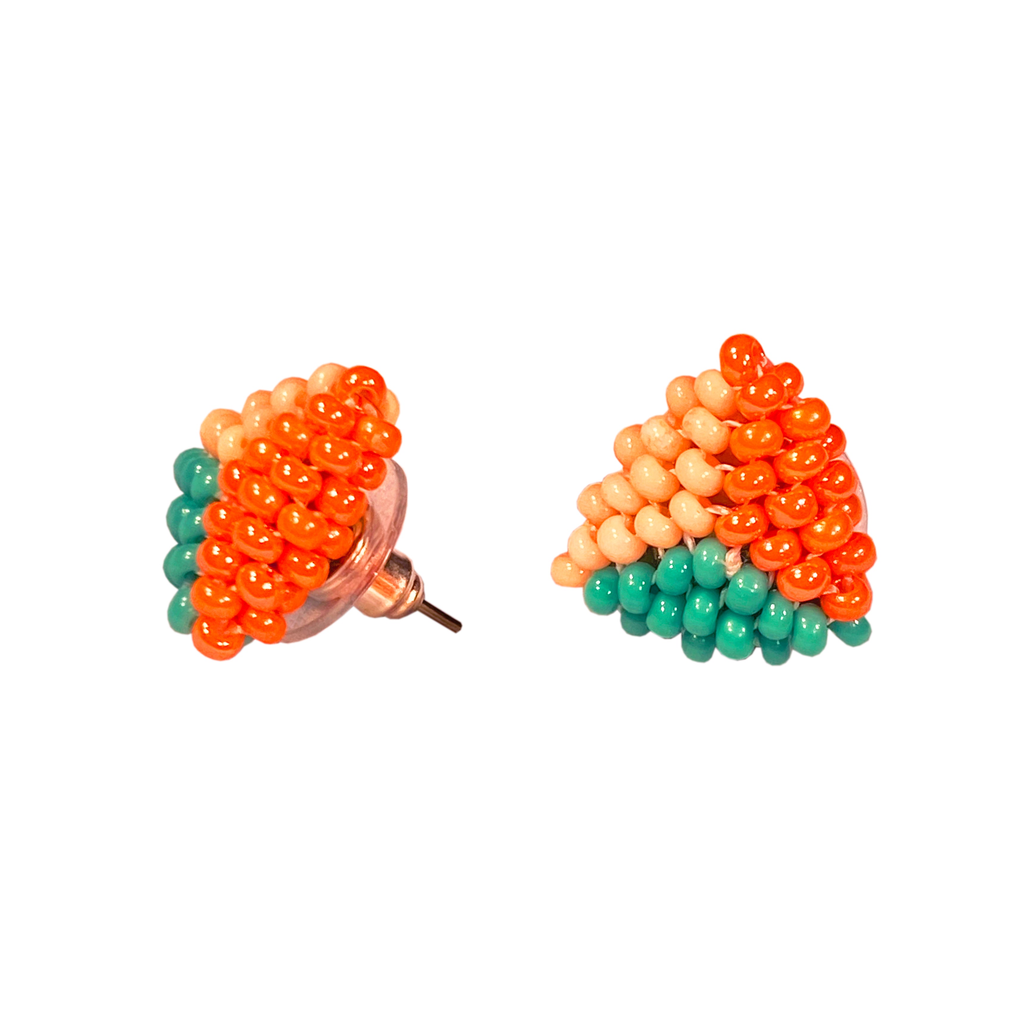 Peach Orange Aqua