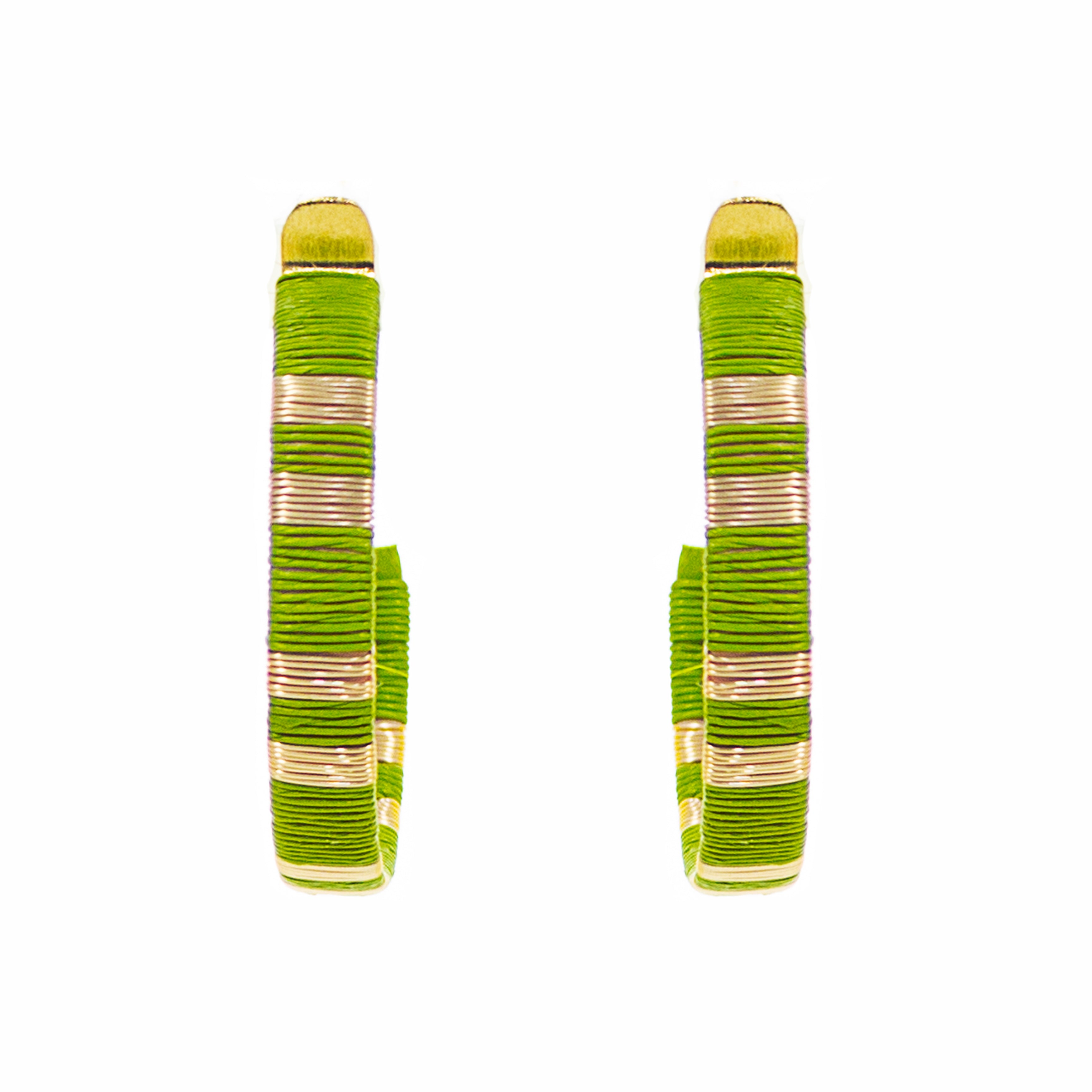 Lime Green Gold Metal