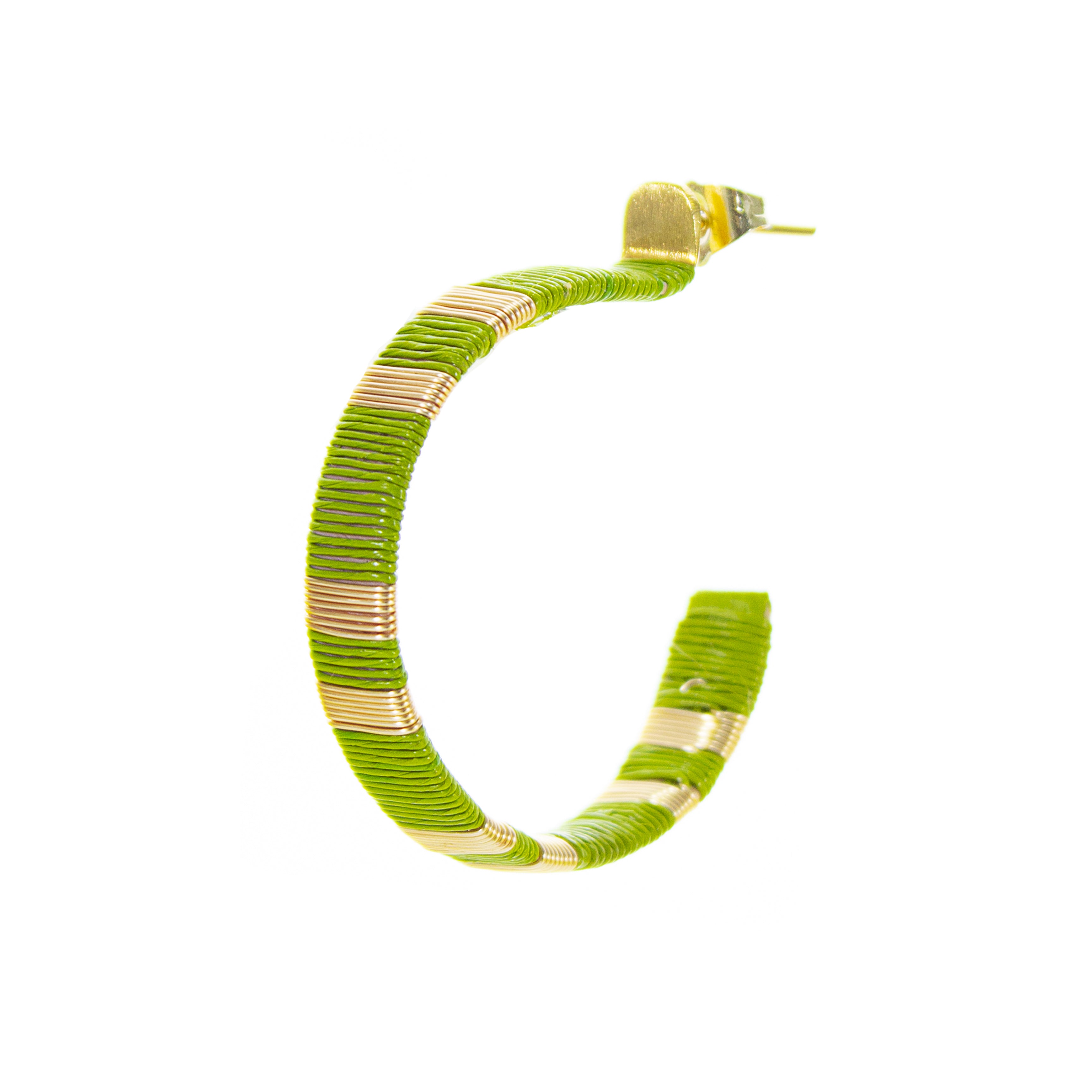 Lime Green Gold Metal