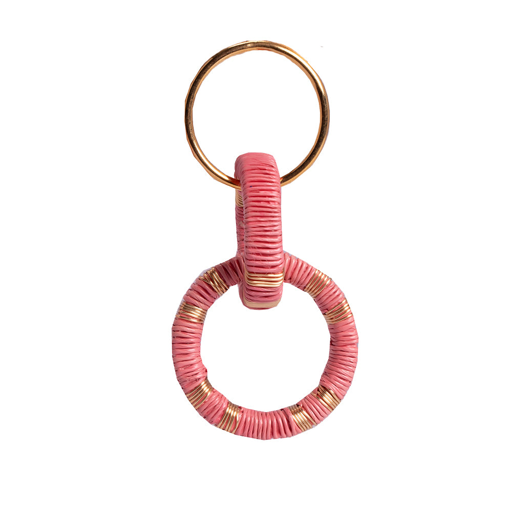 Small Two Circle Earrings