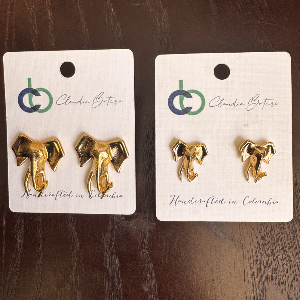 Elephant earrings