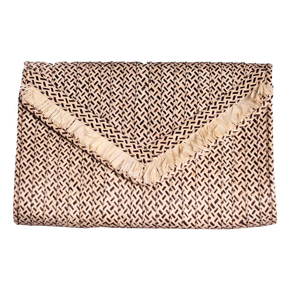 Large Flair Clutch Black