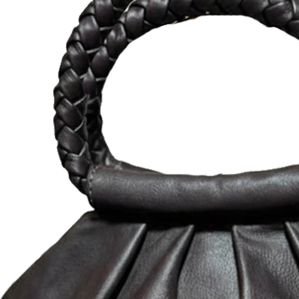 All Leather Clutch