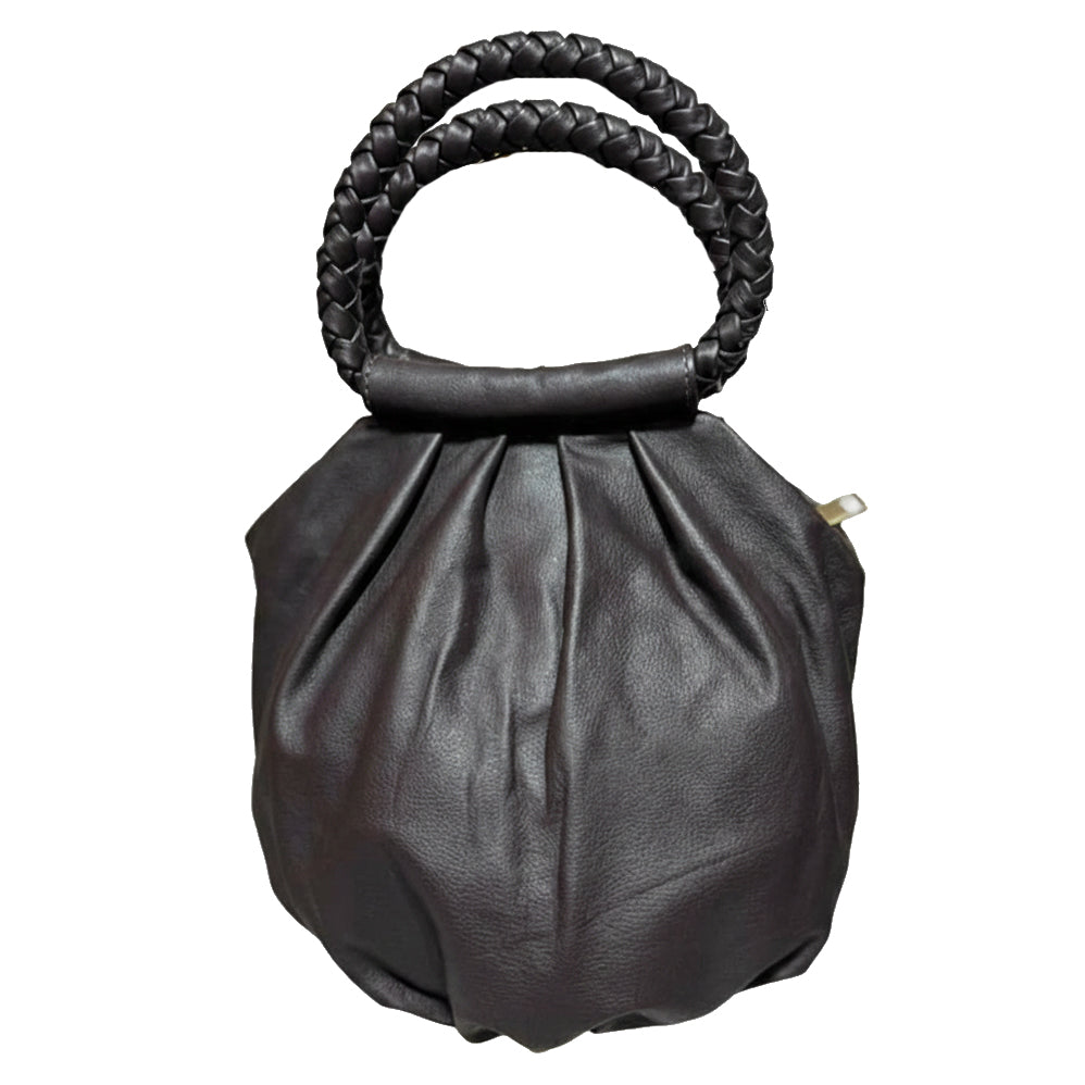 All Leather Clutch