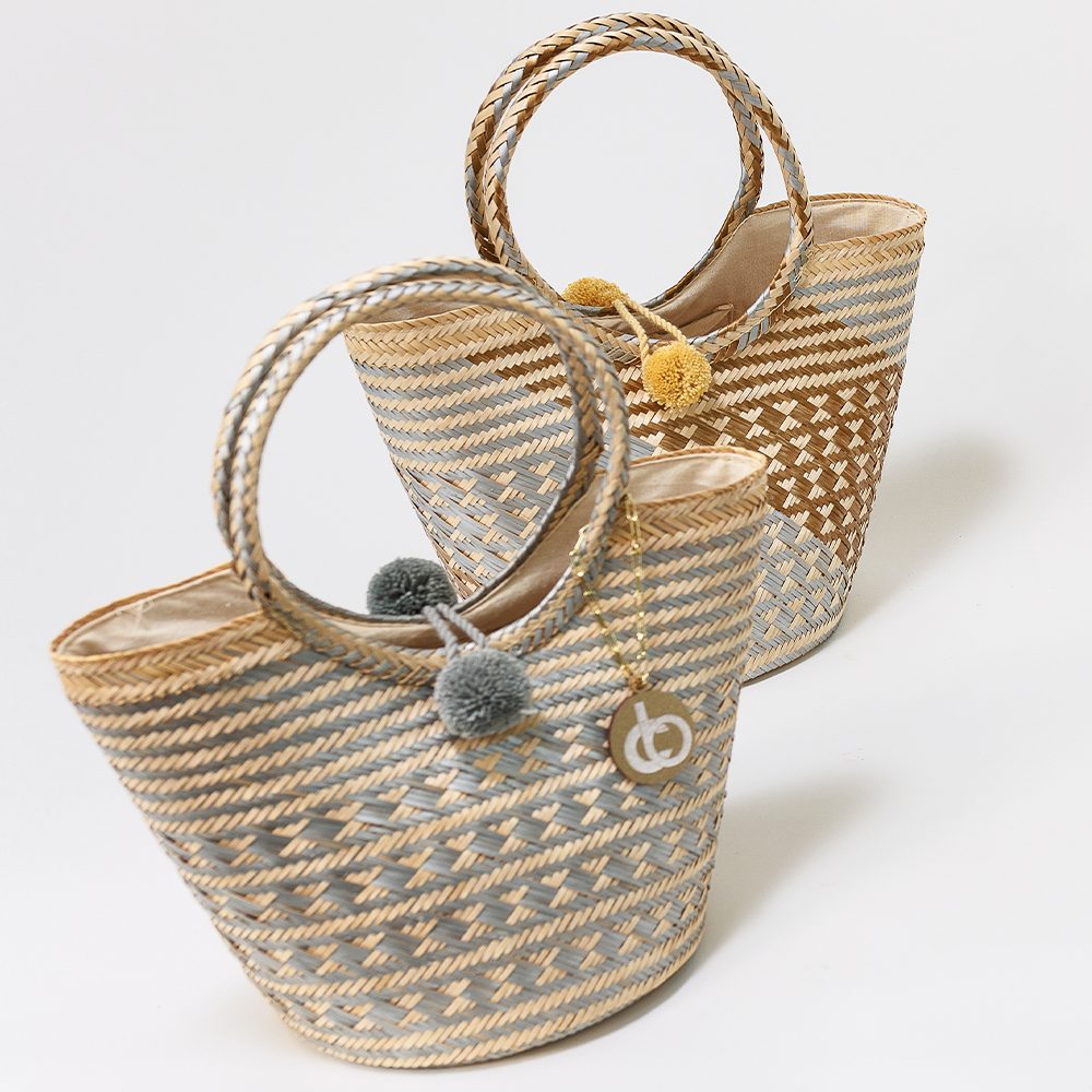 Hand tote Gold