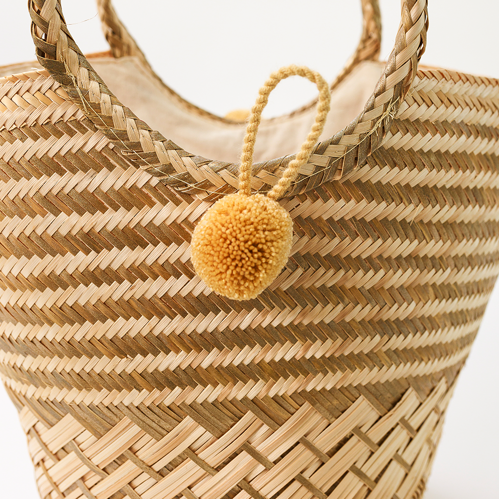 Hand tote Gold