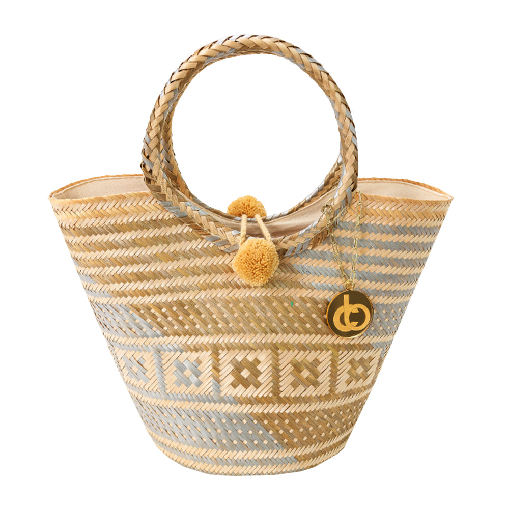 Hand tote Gold