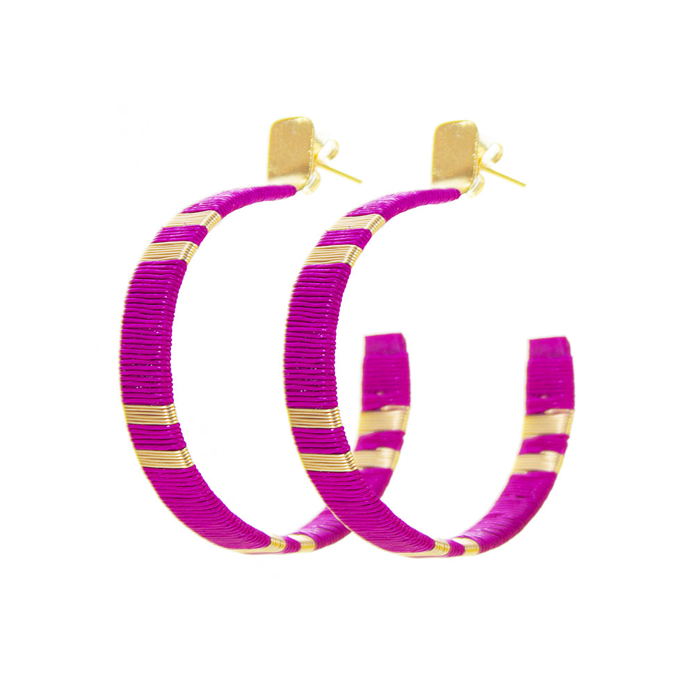 Hoop earrings