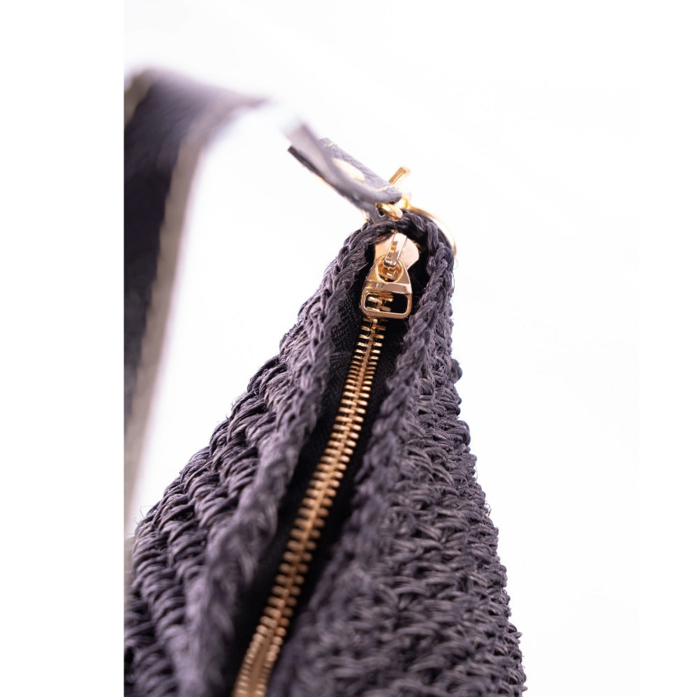 Fique Palm Cross-Body Bat with Double Leather Straps