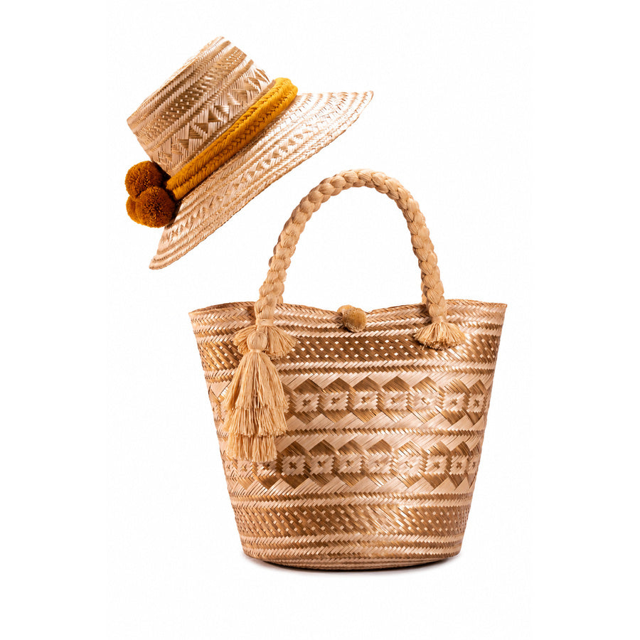 Werregue Fiber Hat - Gold